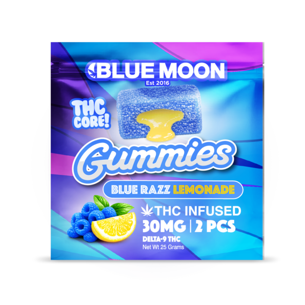 THC Infused Blue Razz Lemonade 30mg