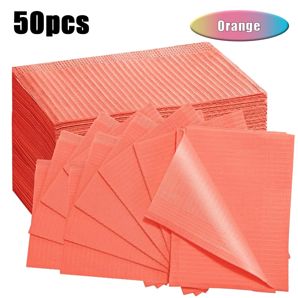 100/50/5pcs Disposable Waterproof Tattoo Clean Pad Wipes Dental