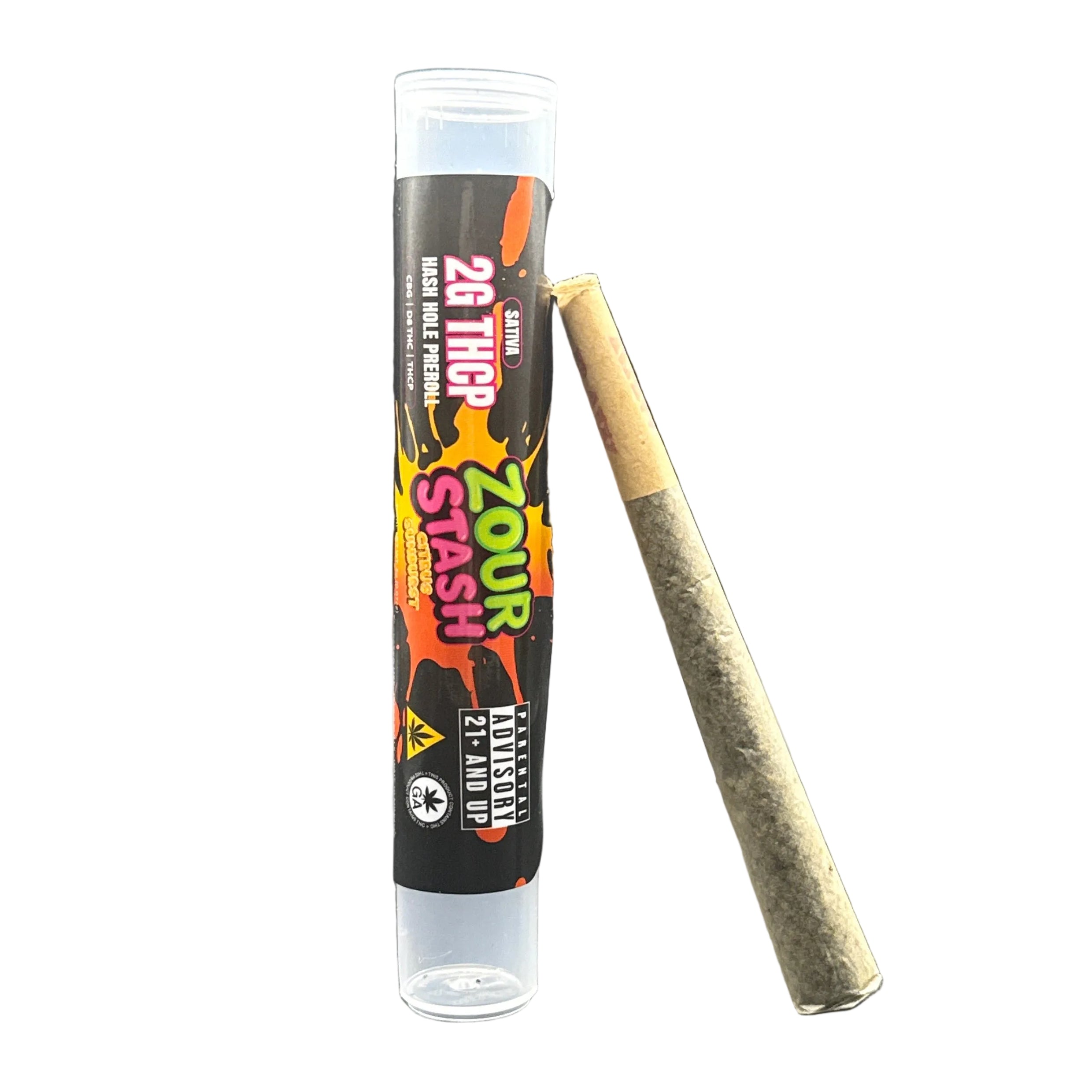 ZOUR STASH “Citrus Sunburst” 2g Preroll (Sativa)