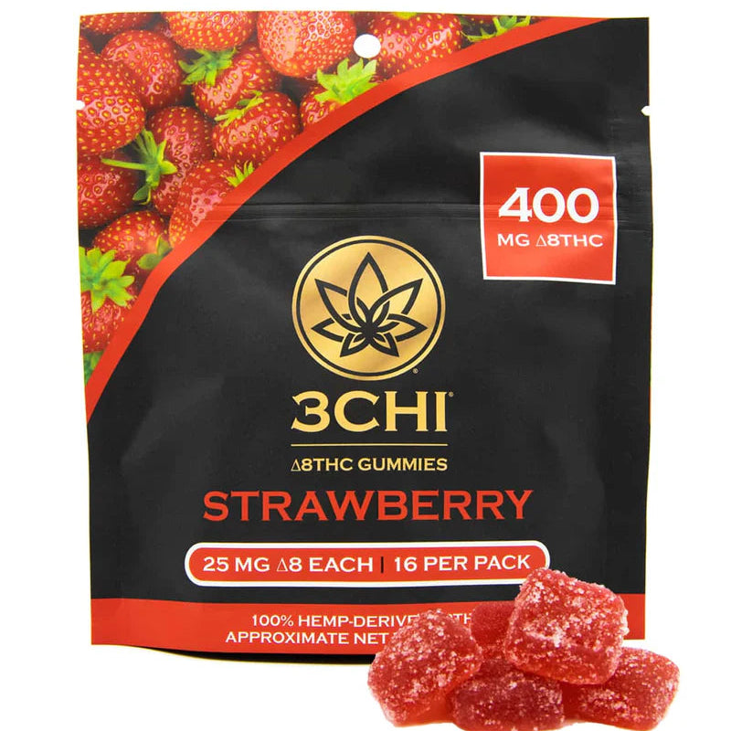 3CHI Delta-8 THC Gummies – 400mg (16ct)