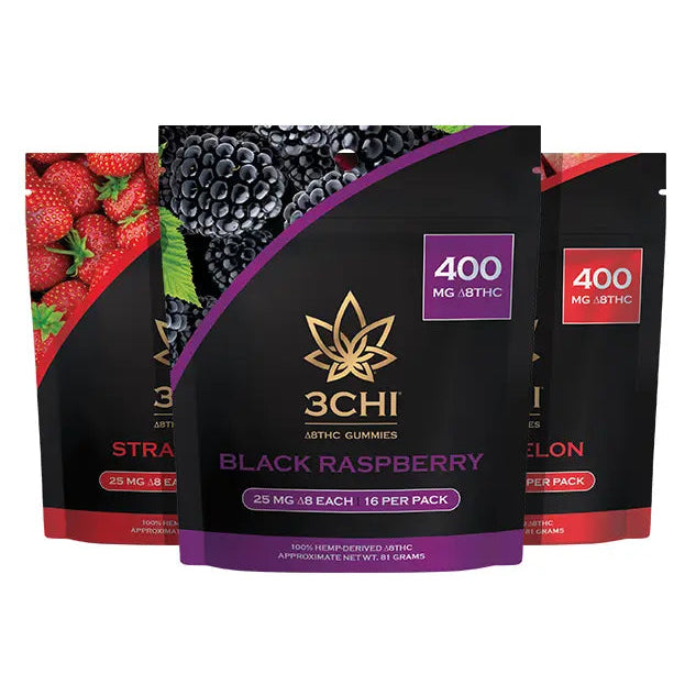 3CHI Delta-8 THC Gummies – 400mg (16ct)