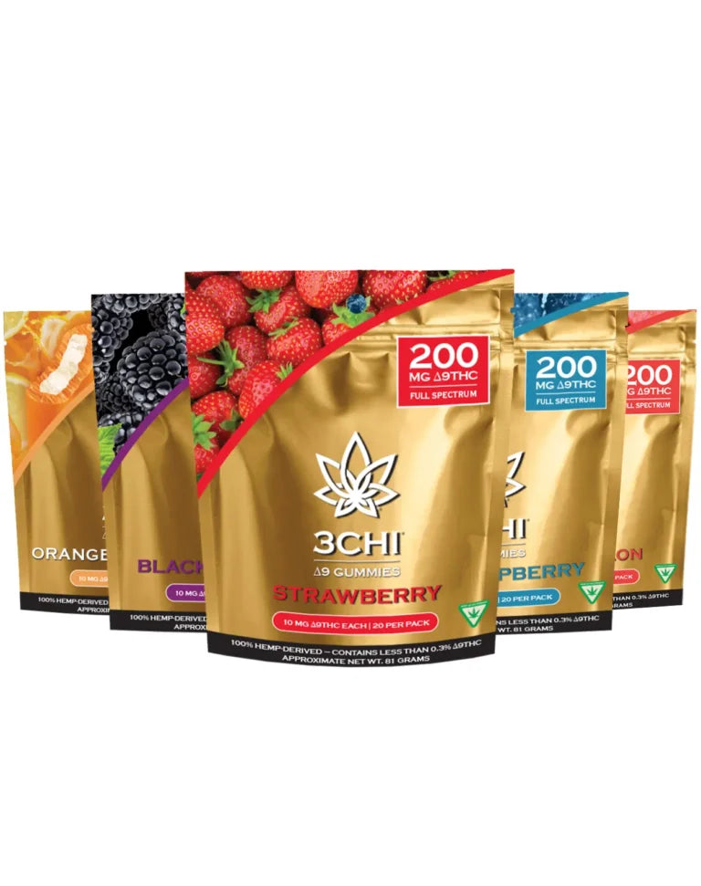 3CHI Delta-9 THC Gummies – 200mg (20ct)