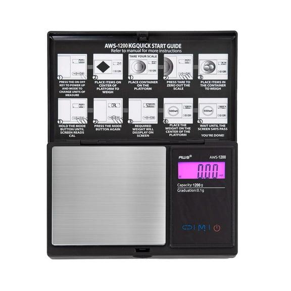 AWS Multi-Purpose Digital Scale – 1200g x 0.1g