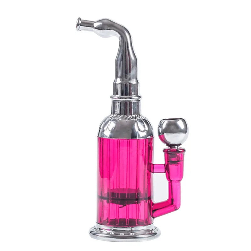 Newest Water Smoking Pipe Portable Circulation Cigarette Holder Shisha Hookah Cigarette Bottle Best Smoking Gift for Men Women