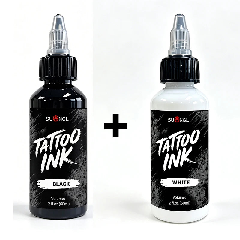 SUANGL 60ml White Tattoo Ink