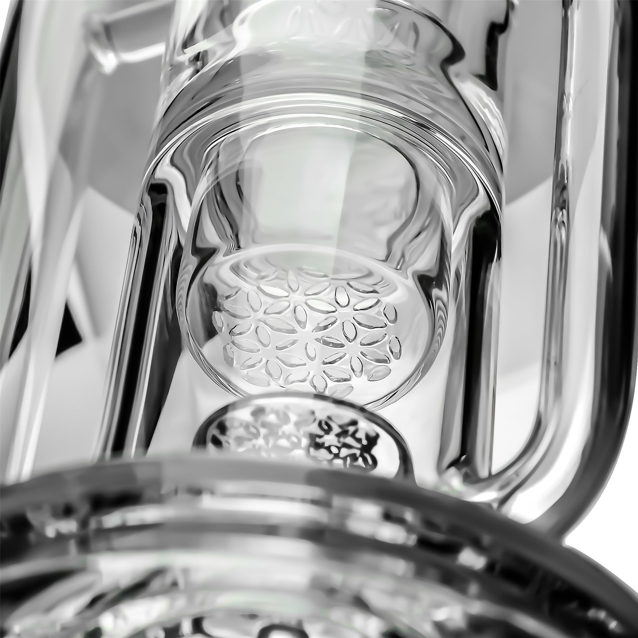 Calibear Pillar Flower Of Life Klein Bong