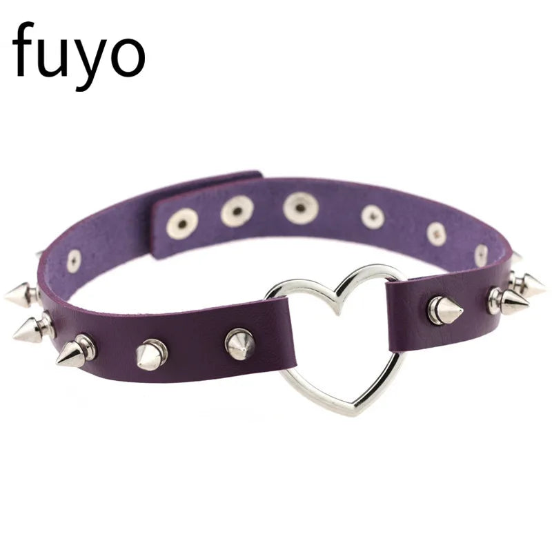 Punk Cat Ear Choker Collar