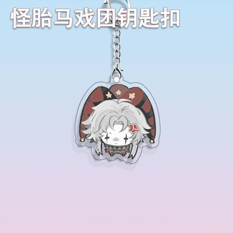 Anime "The Freak Circus Pierrot Key Chain"