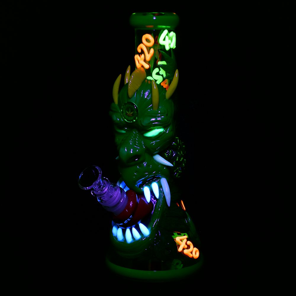 420 Dragon Glow 10" Beaker