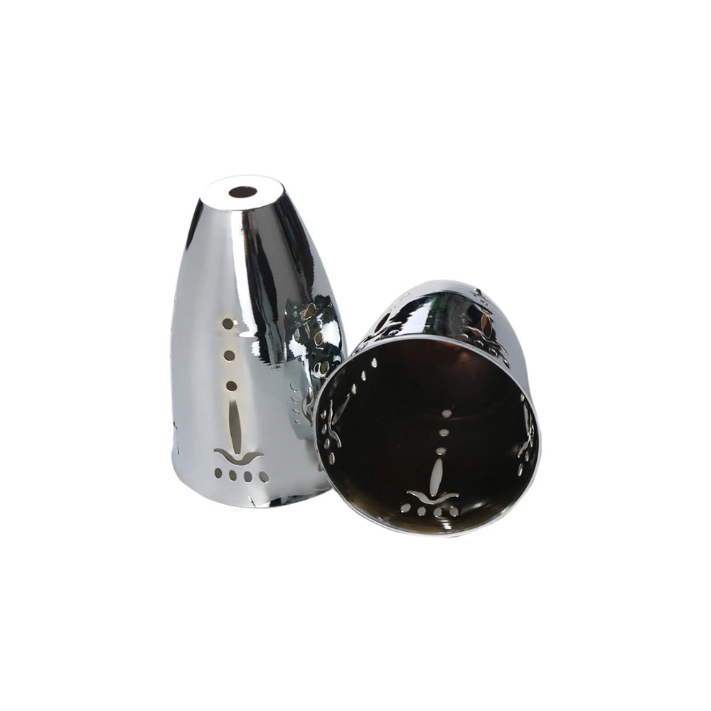 1PC Silver Metal Hookah Wind Cover For Shisha Hookahs Sheesha Chicha Narguile Accessories Gadget On The Top Vattenpipa