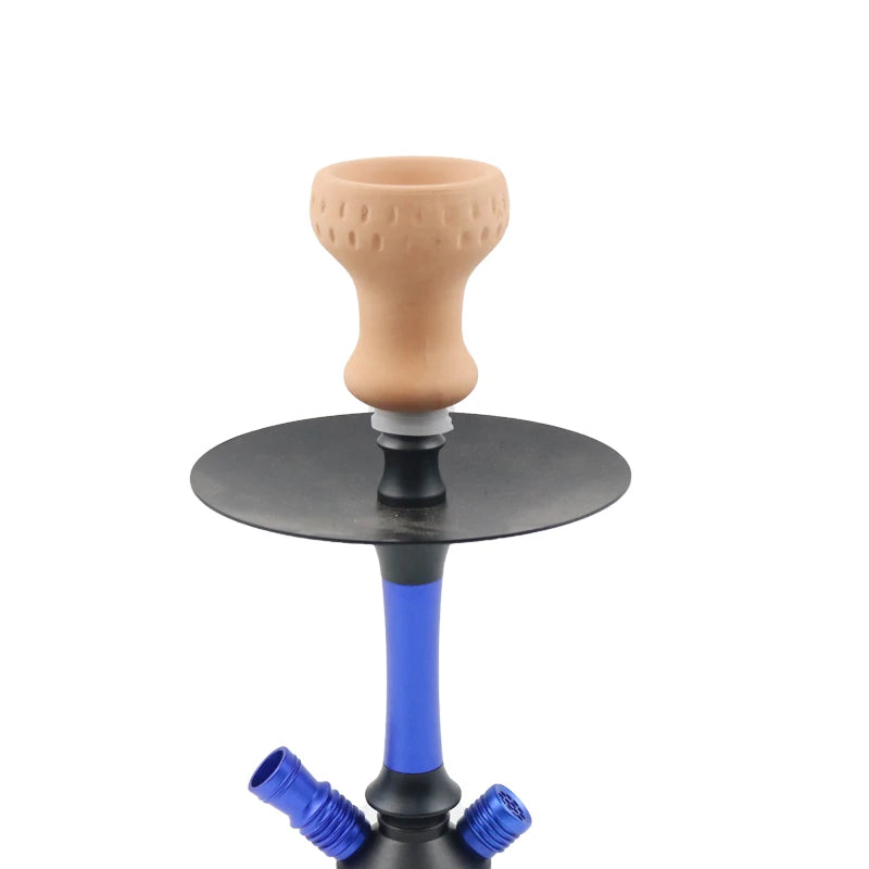 1PC Hookah Shisha Ceramic Five Holes Thermostable  Hookah Hose Handle Accessories