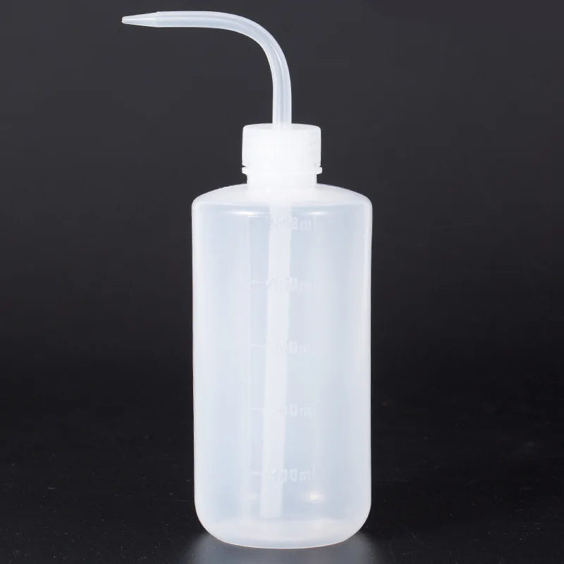 1000/500ml Tattoo Washing Clean Squeeze Bottle Eyelash Extension Cleaning Laboratory Measuring Bottles Plastic Makeup Supplies