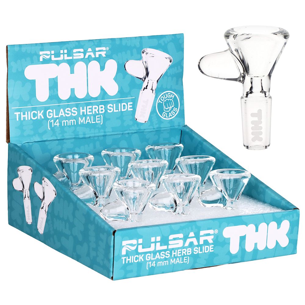 Pulsar "THK" Glass Herb Slides - 14mm M 9ct