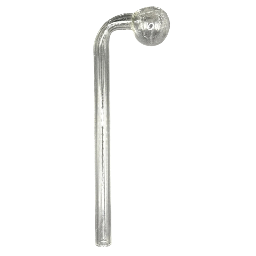 Oil Burner Curved Large (6 Inch) “Clear”