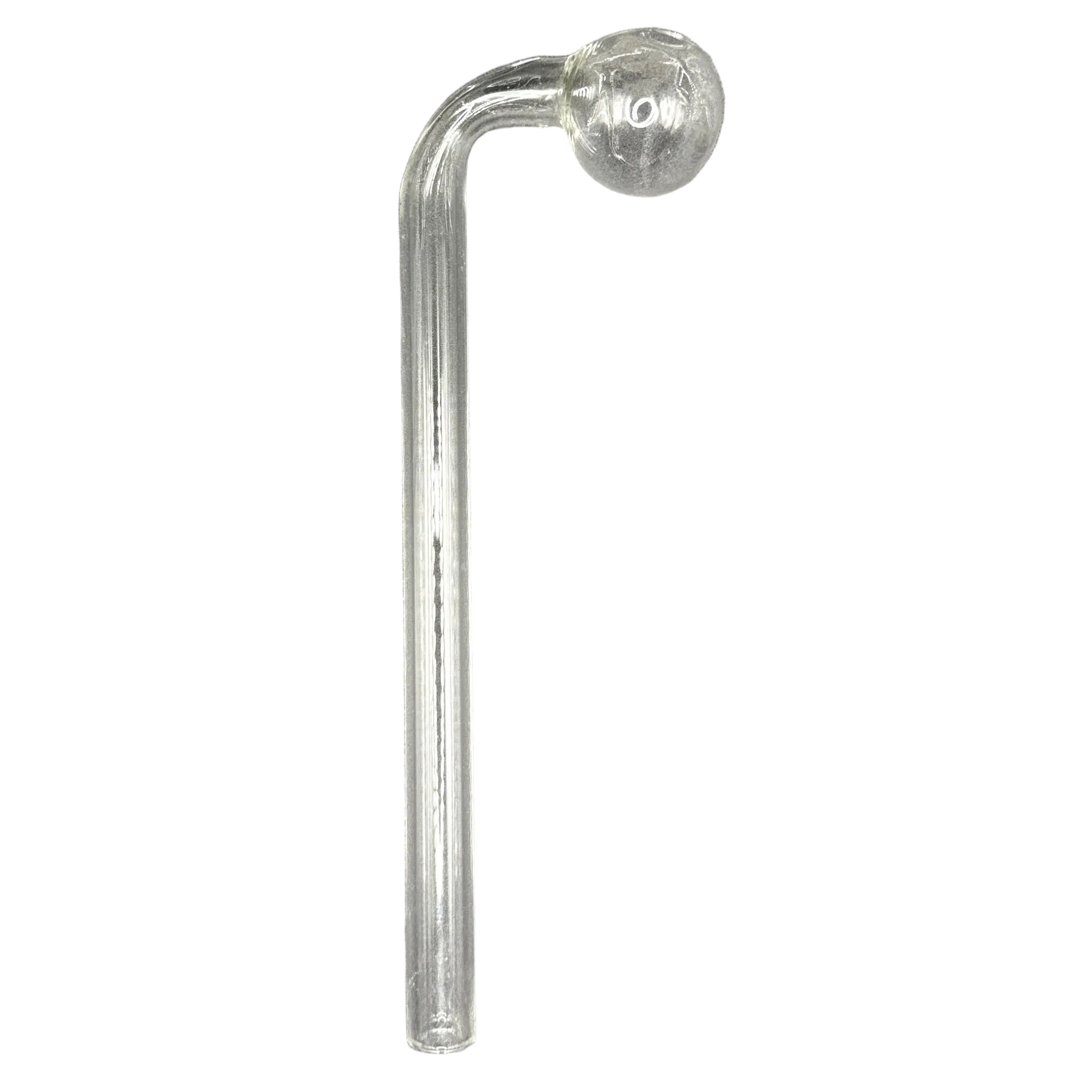 Oil Burner Curved Large (6 Inch) “Clear”