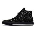 Sugar Skull Gothic High-Top Sneakers
