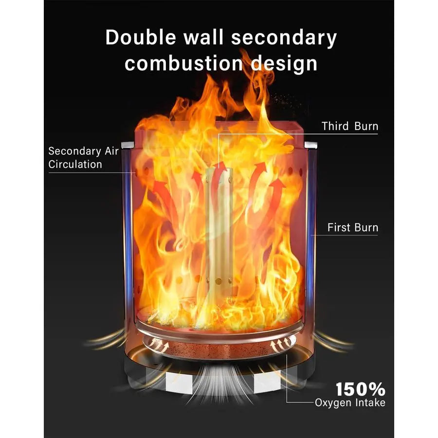 Tabletop Fire Pit 9.7 x 7.1 in