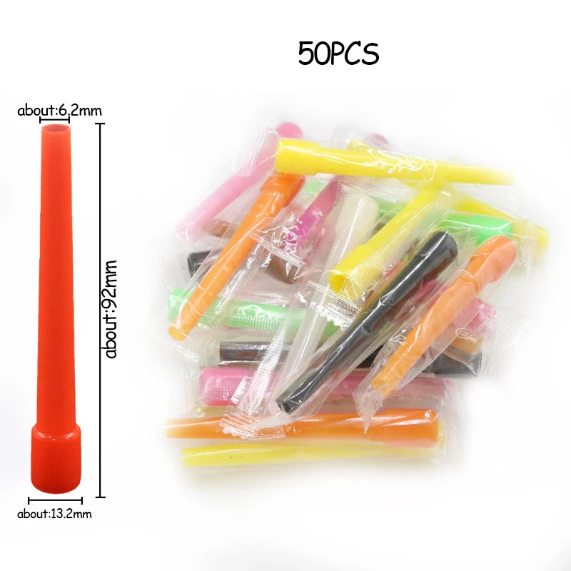 Disposable Hookah Mouth Tips Shisha Mouthpieces A Variety of Size 100pcs 50pcs A Bag Drip Tip Chicha Cachimba Accessories