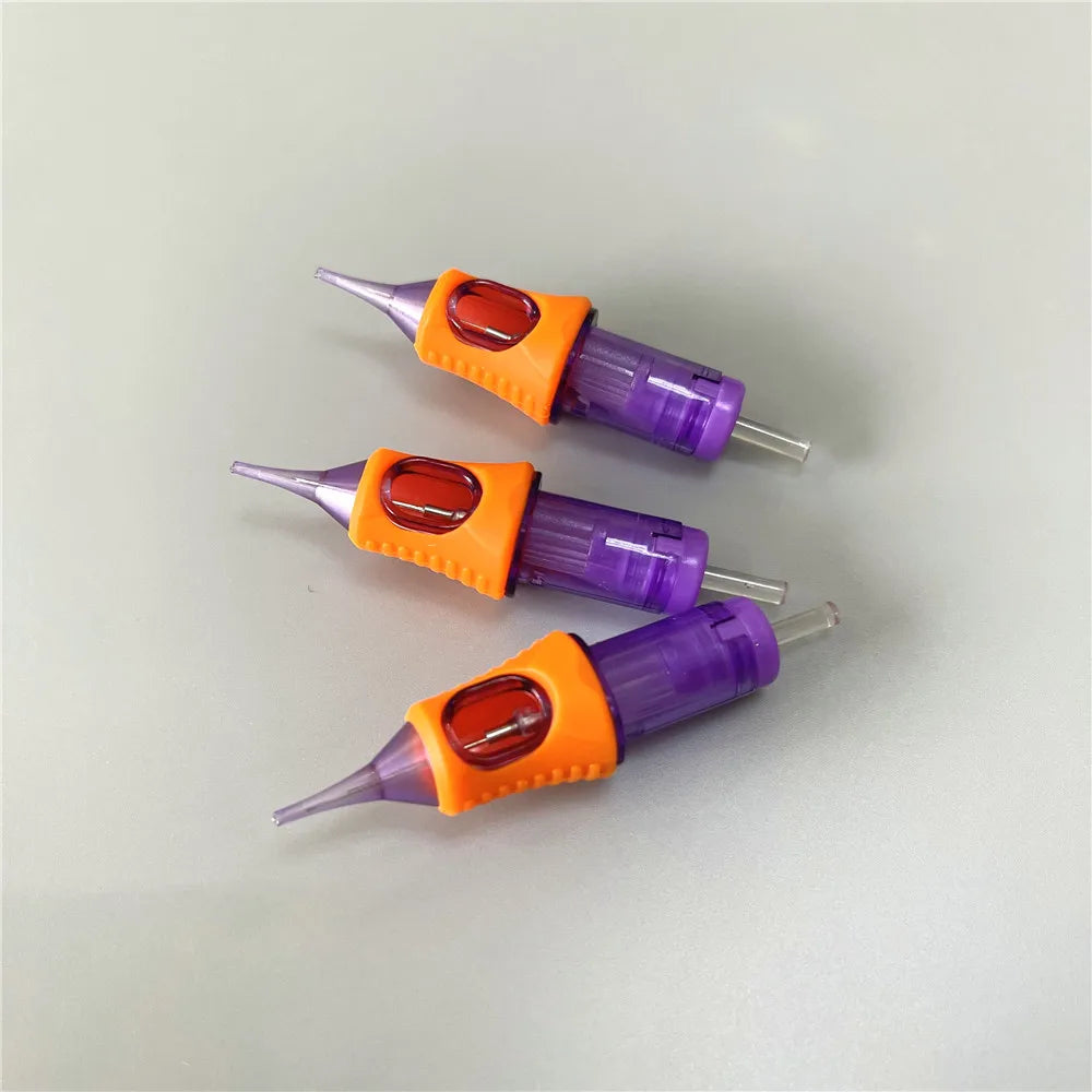 Disposable 10Pcs/Box Sterile Tattoo Needles Cartridge for Tattoo Rotary Pen Round Liner Tattoo Supplies Makeup