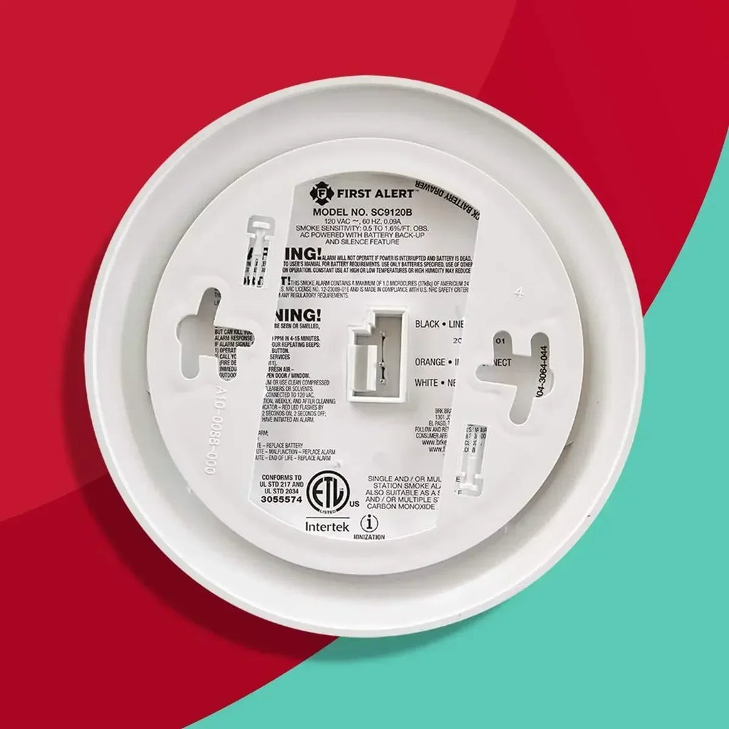 3 Hardwired Smoke and Carbon Monoxide (CO) Detector with Battery Backup