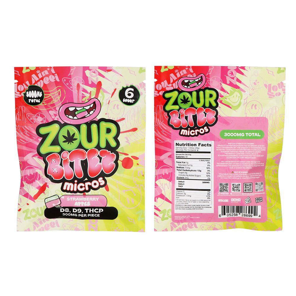 ZOUR BITEZ Micros | 3000mg | 6pc | 30pk Display
