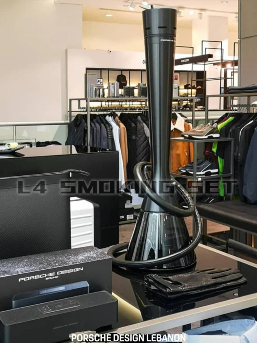 Exceptional Hookah Arabian , Porsche Shisha 2.1 Single-tube Premium Hookah