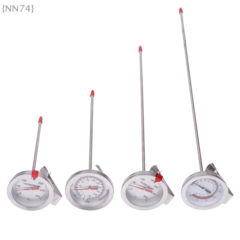 1 Pc Thermometer Kitchen Tools Probe Thermometer Milk Coffee Food Meat Gauge Stainless Steel Cooking Temperature Meter