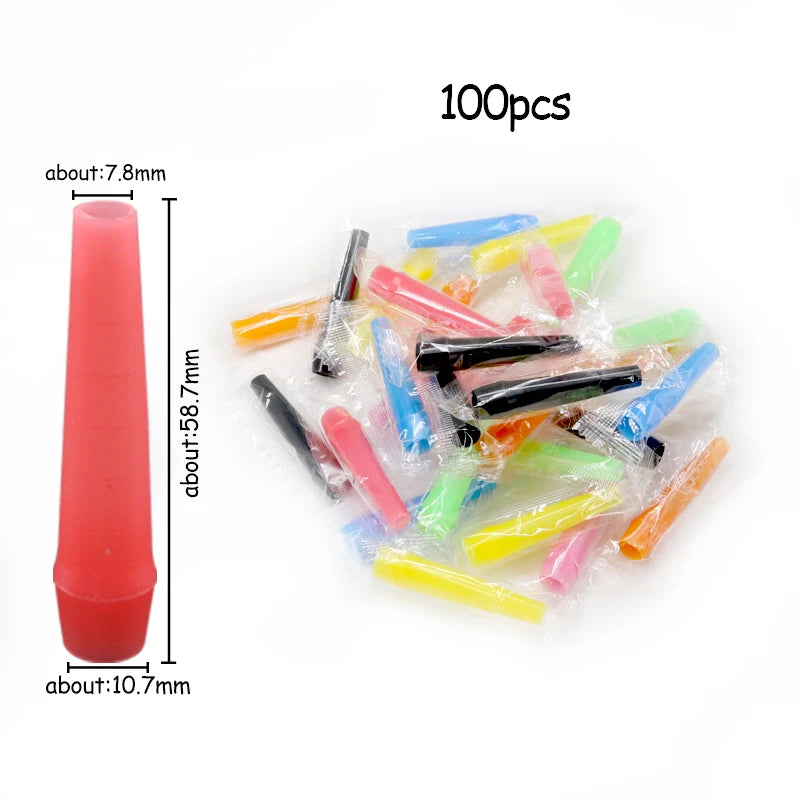 Disposable Hookah Mouth Tips Shisha Mouthpieces A Variety of Size 100pcs 50pcs A Bag Drip Tip Chicha Cachimba Accessories