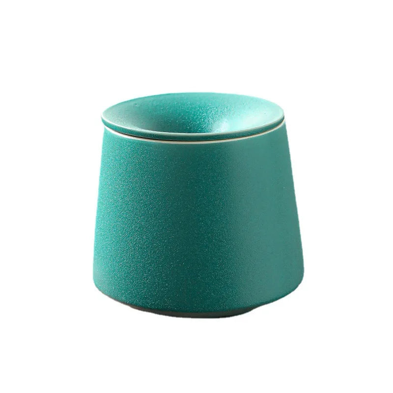 European Ceramic Ashtray Creative Overglaze Decorative Living Room Ashtrays Office Desktop Modern Ash Tray Home Decoration