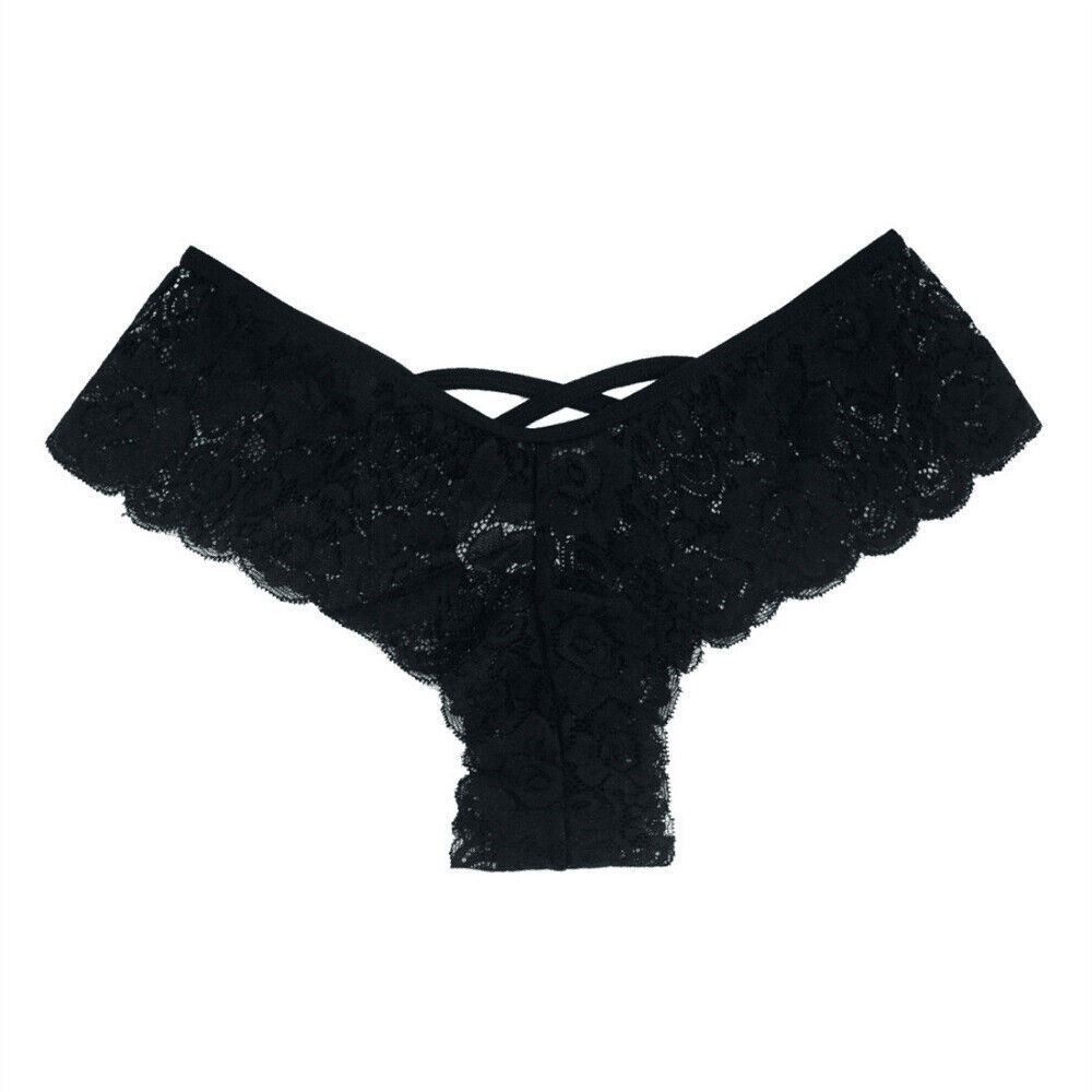4 Pack Sexy Lace Underwear Lingerie Panties G-String Brief Thong
