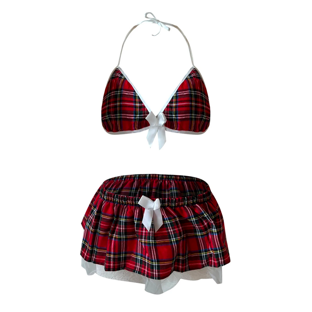 Schoolgirl Babydoll Lingerie Costume