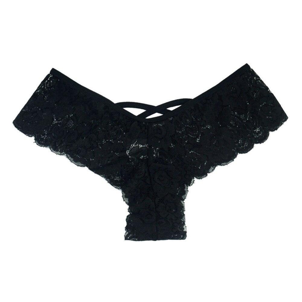 4 Pack Sexy Lace Underwear Lingerie Panties G-String Brief Thong
