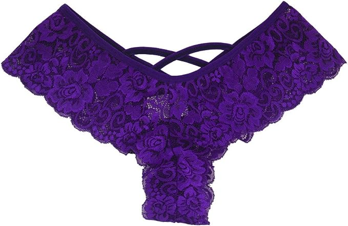 4 Pack Sexy Lace Underwear Lingerie Panties G-String Brief Thong