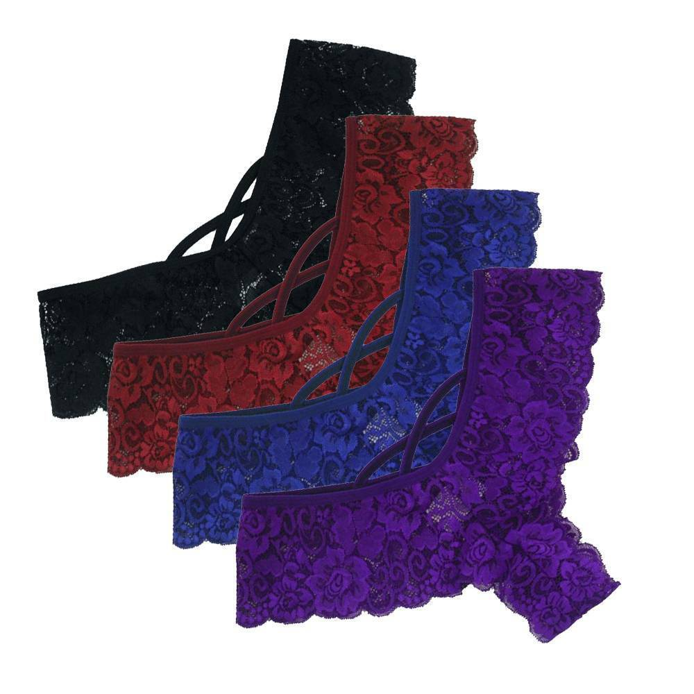 4-Pack Lace G-String Thong Panties
