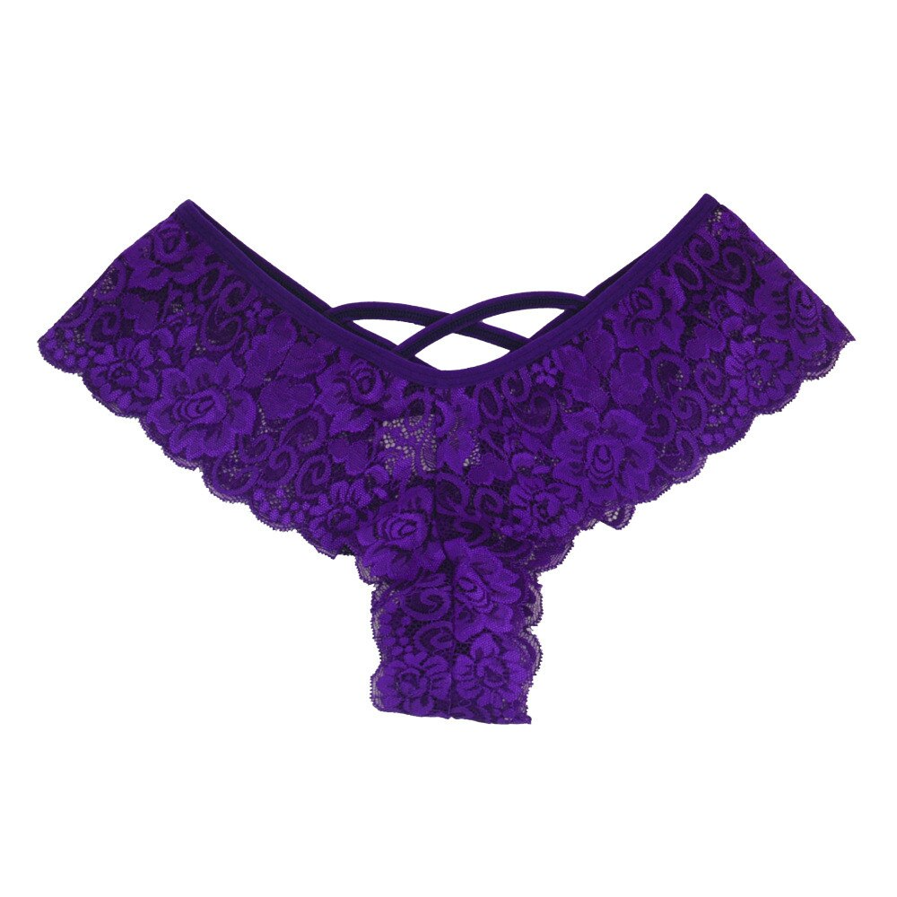 4 Pack Sexy Lace Underwear Lingerie Panties G-String Brief Thong