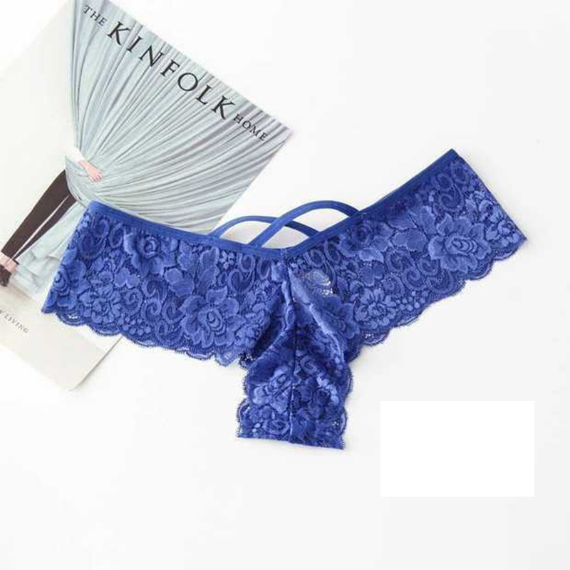 4 Pack Sexy Lace Underwear Lingerie Panties G-String Brief Thong