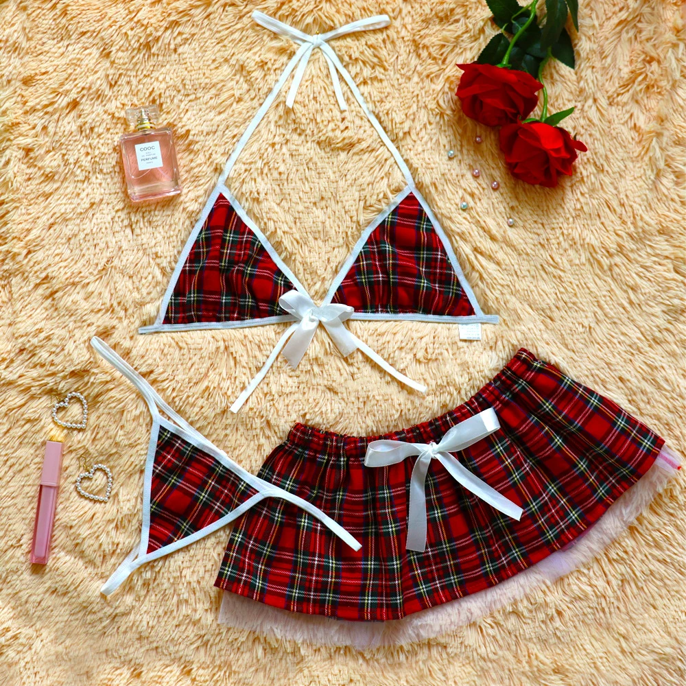 Schoolgirl Babydoll Lingerie Costume