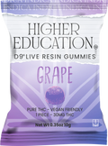 Higher Education 1200mg D9 Live Resin Gummies (30mg ea) 40ct