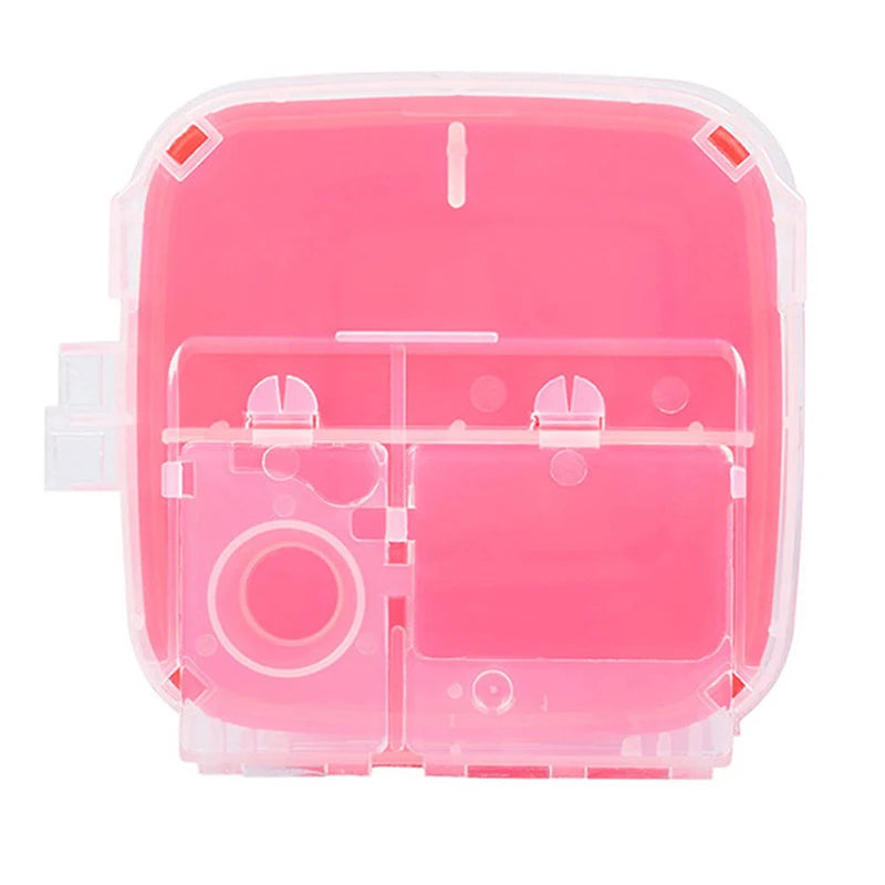 1L Plastic Tattoo Medical Supplies Container Waste Box Disposable Needle Tips Recycling Buckets Collection Tattoos Accessories