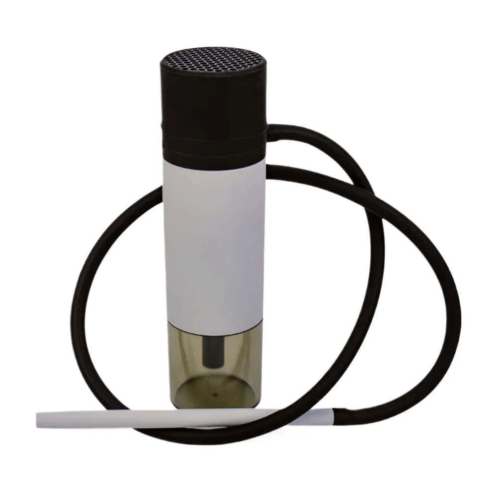 Acrylic 25cm Smoking Pipe Hookah Set with Ceramic Tobacco Grass Bowl Cigarette Holder Portable Shisha Pipa kit Gadgets for men