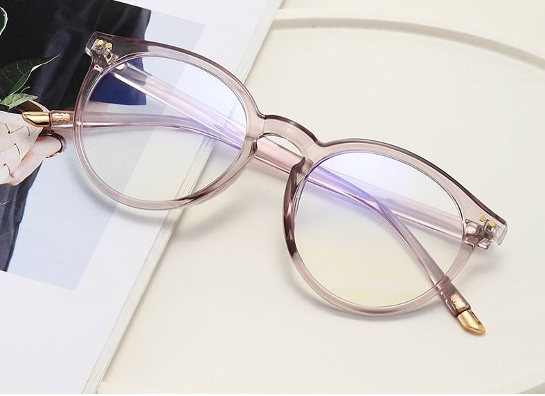 Oversized Round Blue-Light Glasses