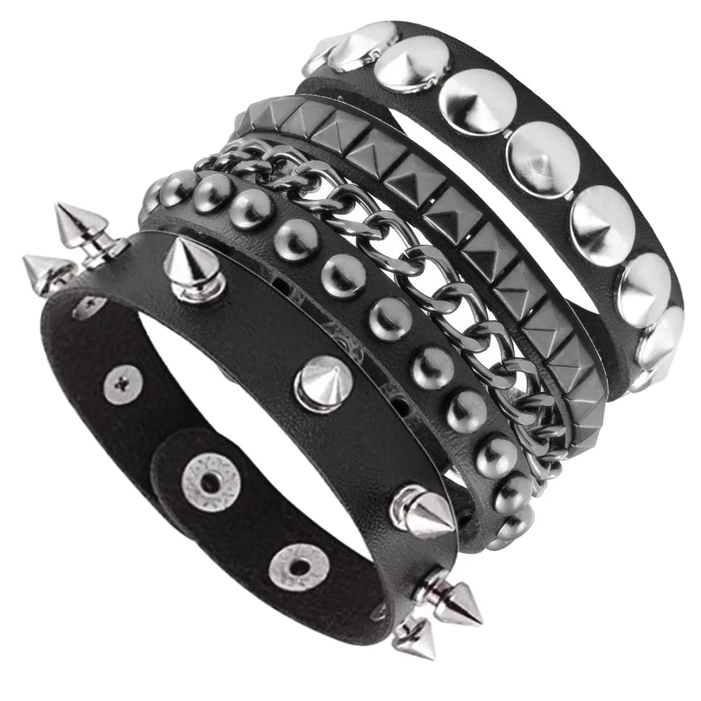 3PCS/Set Black Bracelets