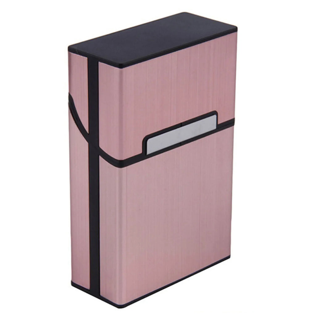 Portable Slim Aluminum Cigarette Case