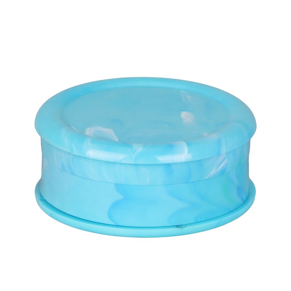 12CT DISPLAY - SeshGear Marbled Acrylic Grinder -  2pc / 2.4" / Assorted Colors