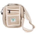 Himalayan Hemp Neutral Shoulder Bag - 8" x 7.5"