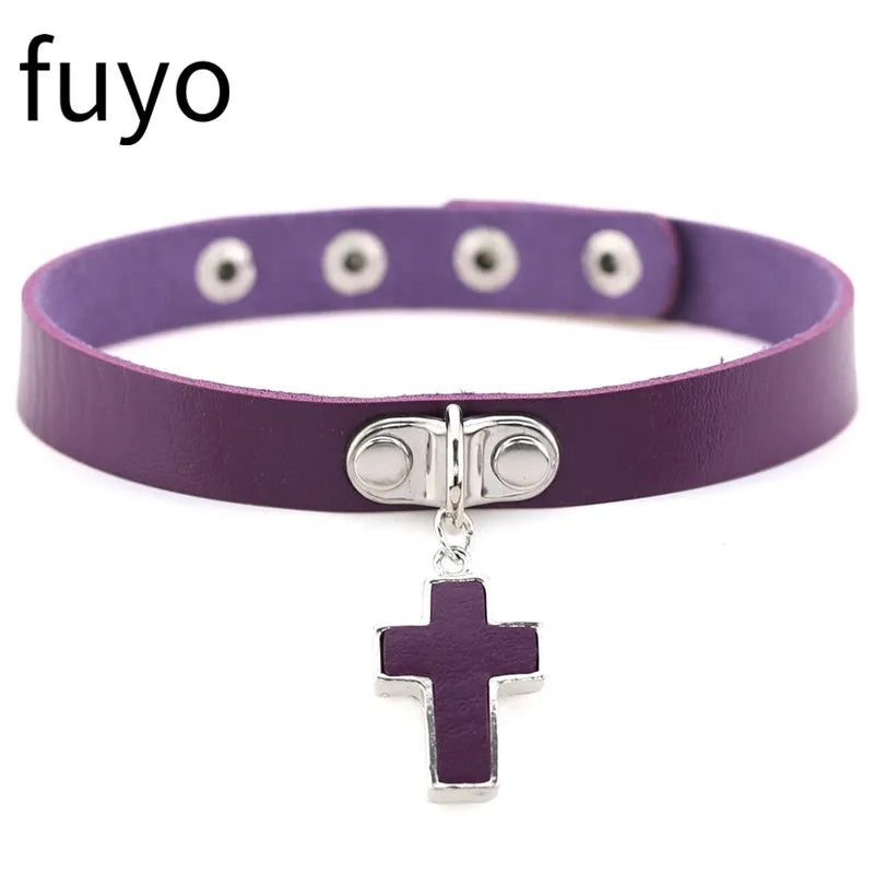 Punk Cat Ear Choker Collar