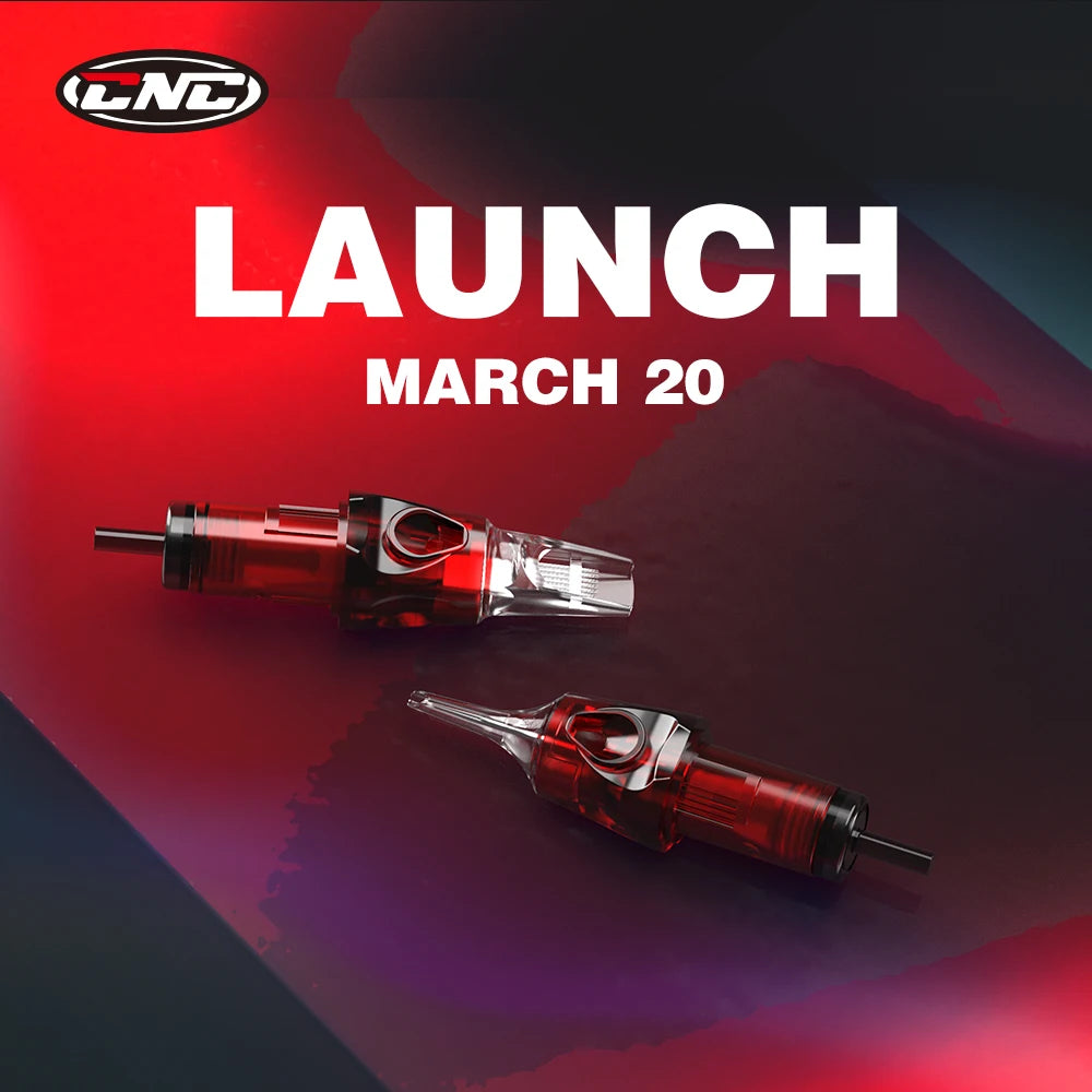 CNC 20Pcs Tattoo Cartridge Disposable Safe Sterilised Needle 0.3/0.35mm Makeup Art For Tattoo Machine Pen Supply Promotion sale