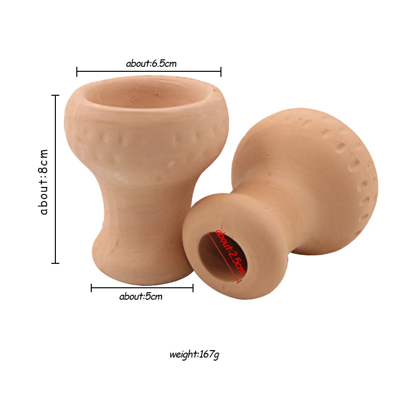 1PC Hookah Shisha Ceramic Five Holes Thermostable  Hookah Hose Handle Accessories