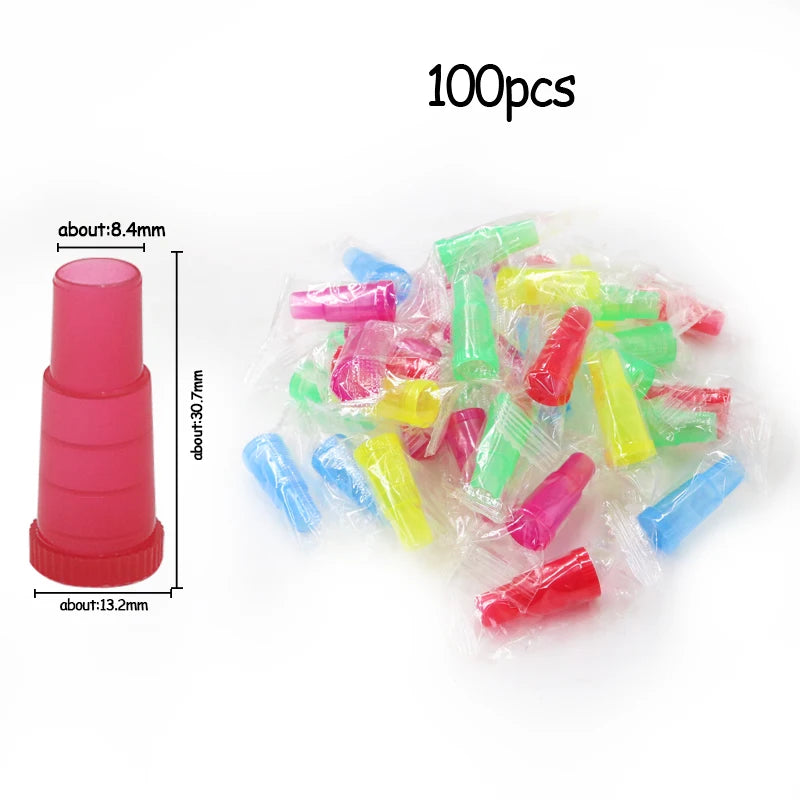 Disposable Hookah Mouth Tips Shisha Mouthpieces A Variety of Size 100pcs 50pcs A Bag Drip Tip Chicha Cachimba Accessories