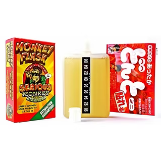 Serious Monkey Bizzness Monkey Flask